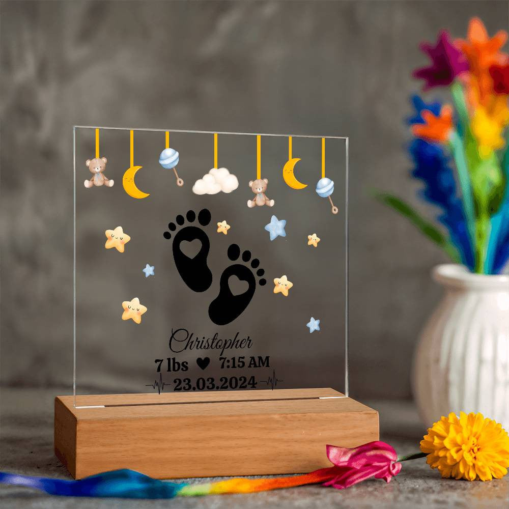 Baby Shower Acrylic Plaque