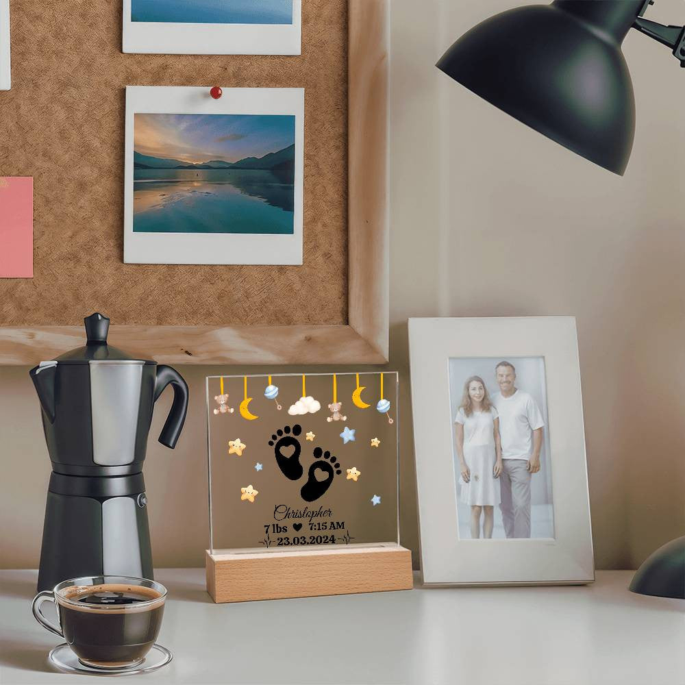 Baby Shower Acrylic Plaque