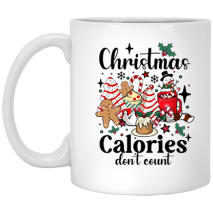 Christmas Calories Don't Count Mug