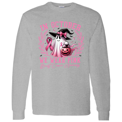 In October We Wear Pink Shirt