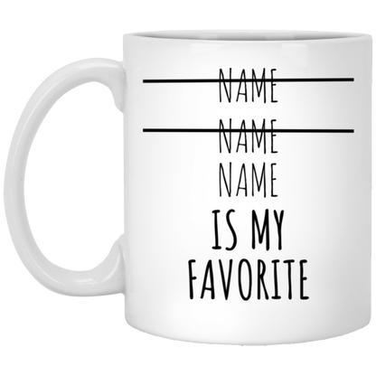 Personalized Favorite Child Mug | Father's Day Gift| Mother's Day Gift