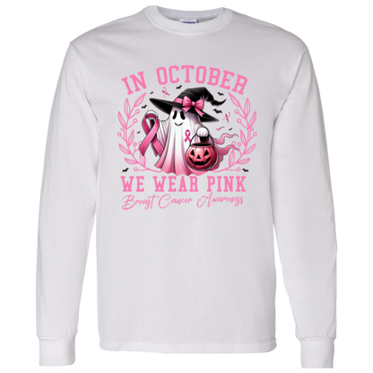 In October We Wear Pink Shirt