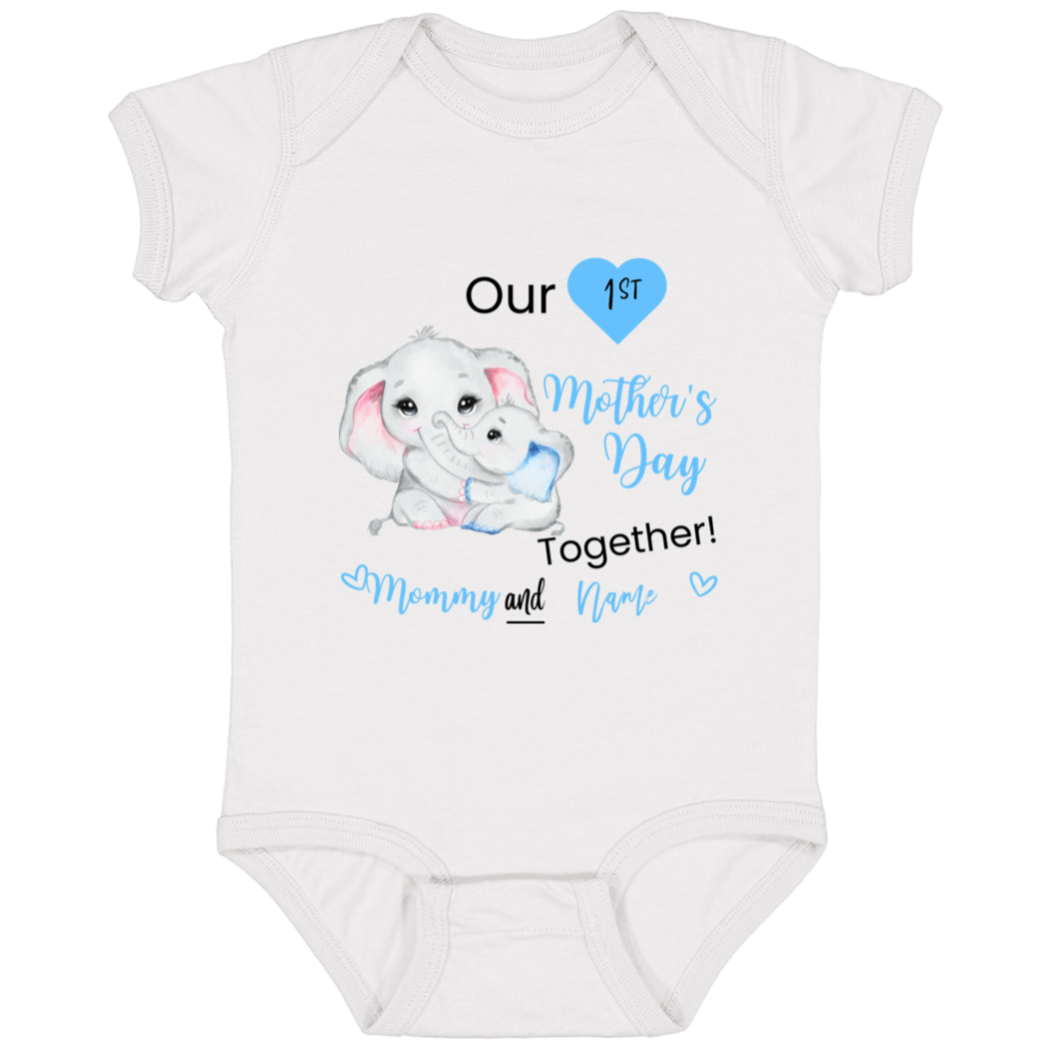 Our 1St Mother's Day T-Shirt (Boy)