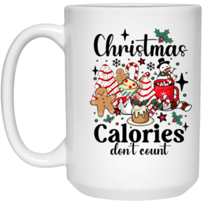 Christmas Calories Don't Count Mug