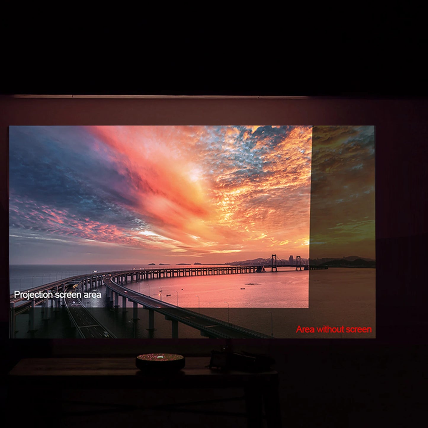 UltraBright Portable Projector Screen