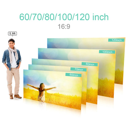 UltraBright Portable Projector Screen