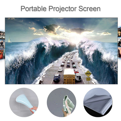 UltraBright Portable Projector Screen