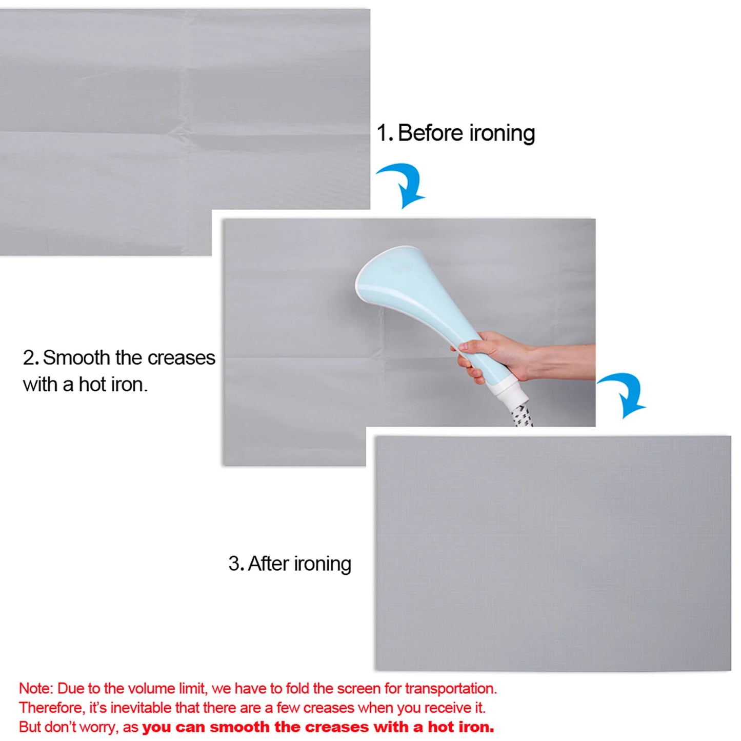 UltraBright Portable Projector Screen