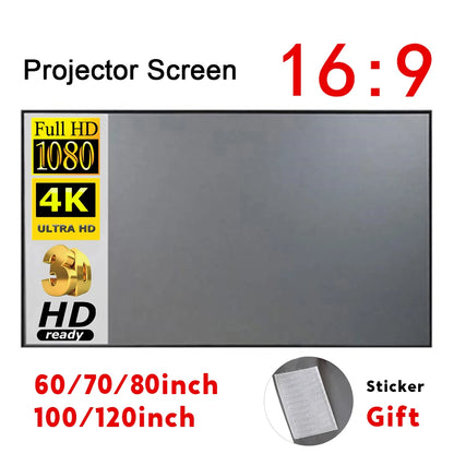 UltraBright Portable Projector Screen