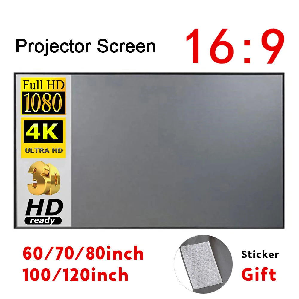 UltraBright Portable Projector Screen