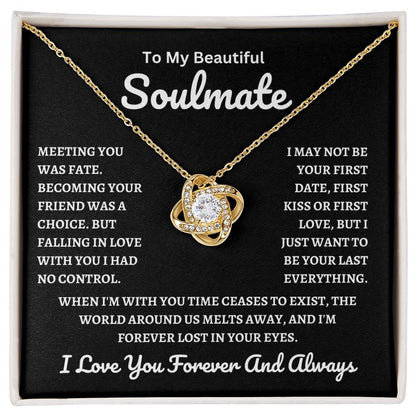 To My Soulmate | Time Ceases to Exist - BW