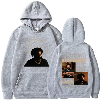 Rod Wave Hip Hop Printed Hoodie
