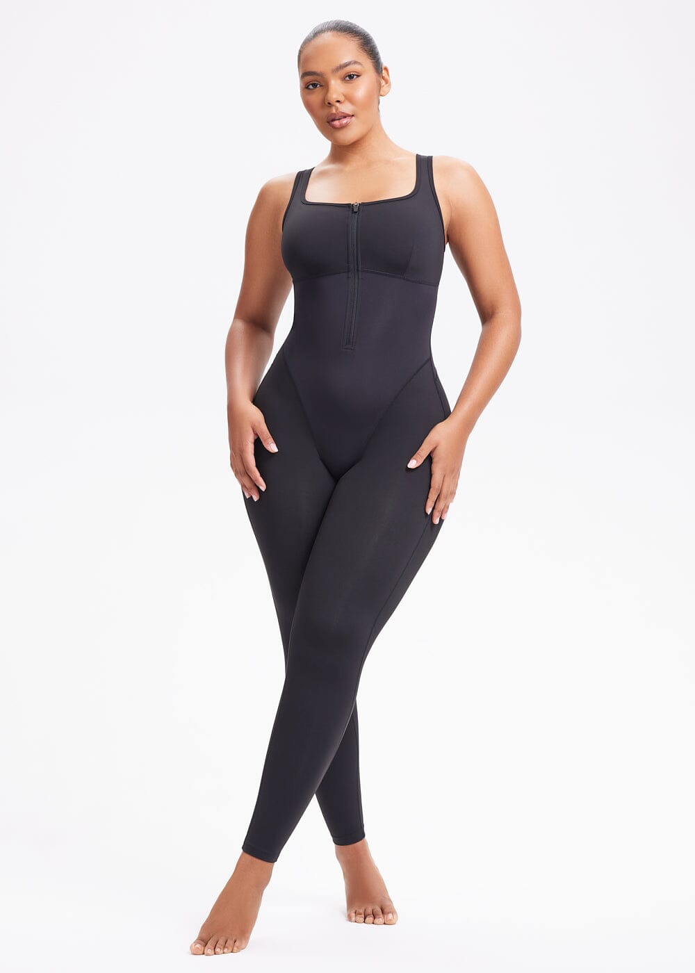 SweatSculpt Body Shaper Suit