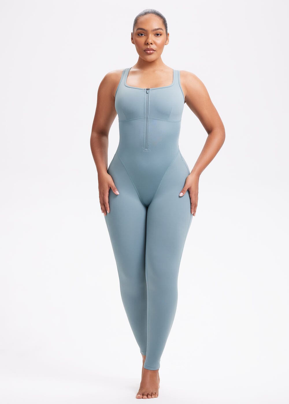 SweatSculpt Body Shaper Suit
