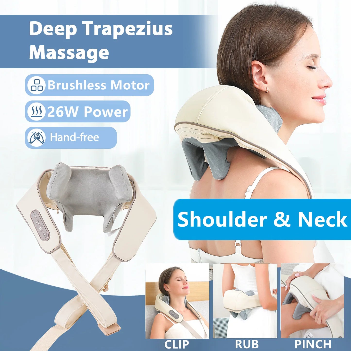 Tranquil ThermaTouch Neck Massager
