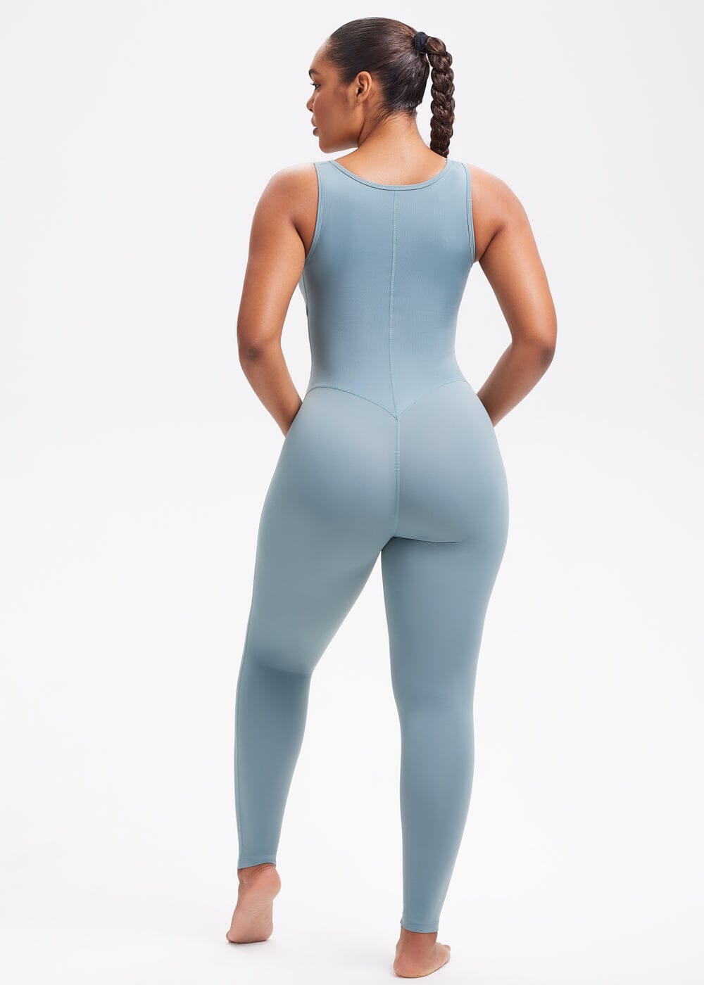 SweatSculpt Body Shaper Suit