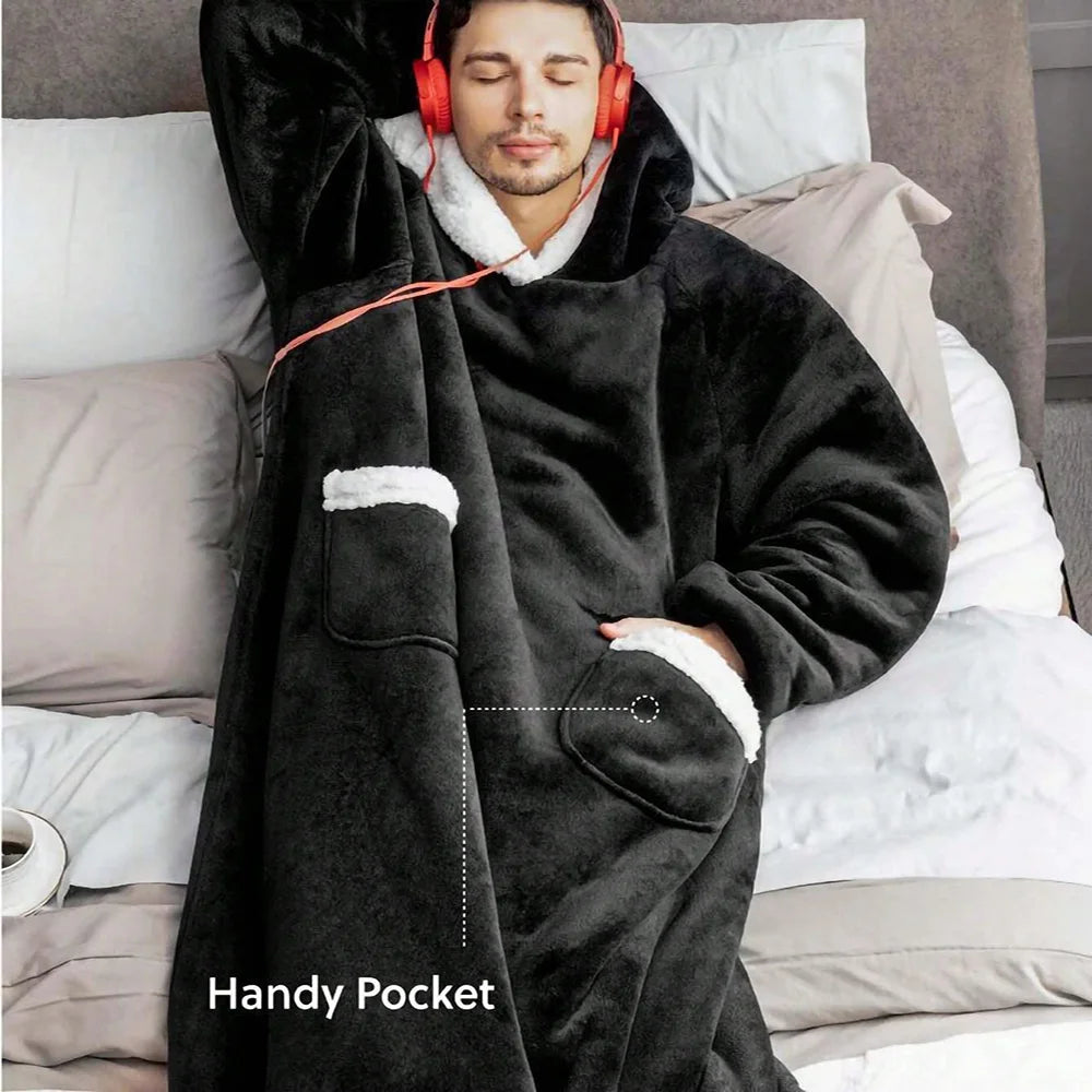 Cozy Giant Hoodie Blanket