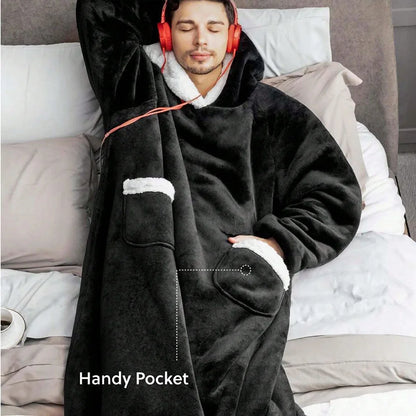 Cozy Giant Hoodie Blanket