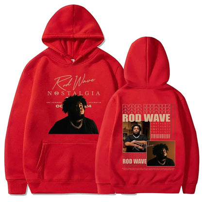 Rod Wave Hip Hop Printed Hoodie