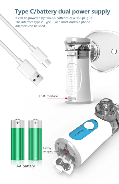 Silent Mini Nebulizer Inhaler