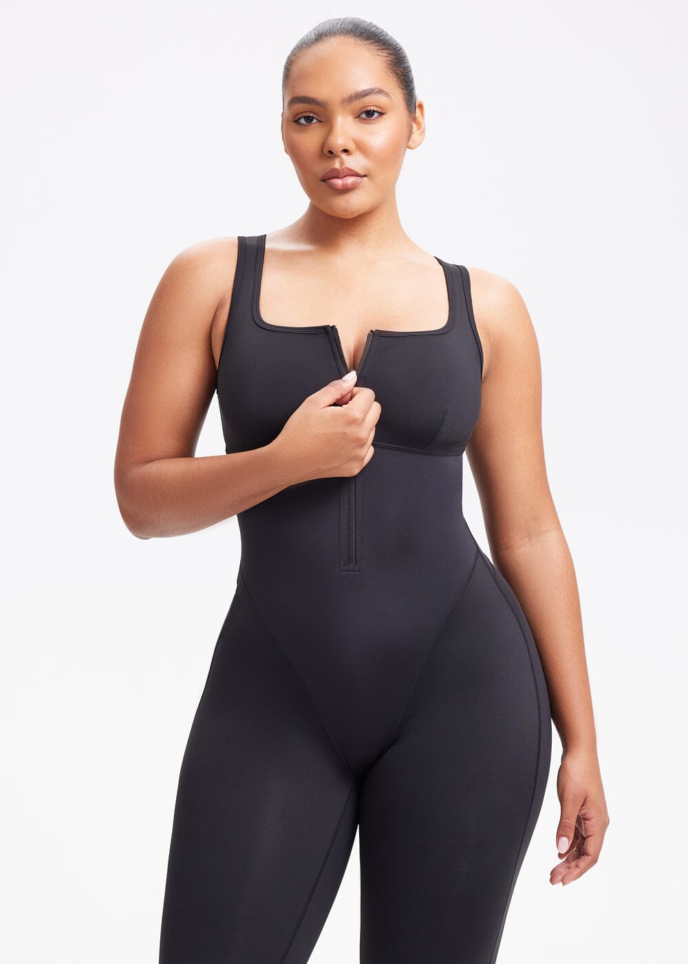 SweatSculpt Body Shaper Suit