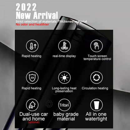 Smart Car Travel Heating Kettle Mug